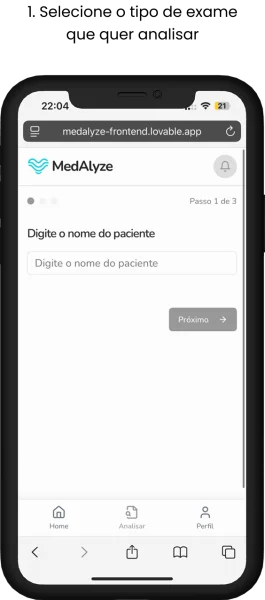 Mobile Mockup Medalyze